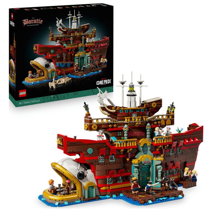 Lego Baratie il Ristorante Galleggiante One Piece 3402 Pezzi
