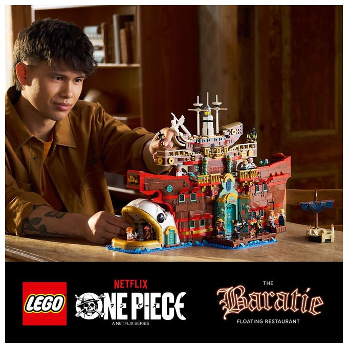 Lego Baratie il Ristorante Galleggiante One Piece 3402 Pezzi