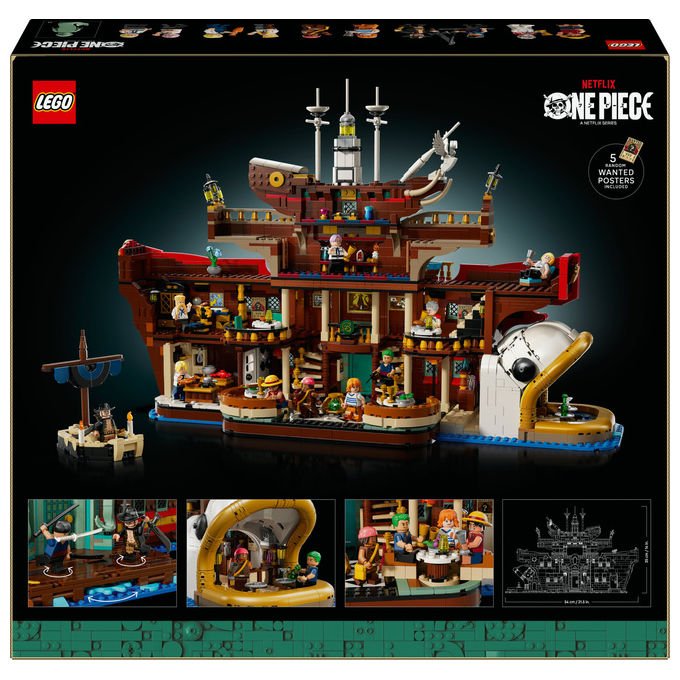 Lego Baratie il Ristorante Galleggiante One Piece 3402 Pezzi