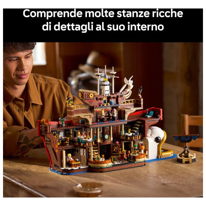 Lego Baratie il Ristorante Galleggiante One Piece 3402 Pezzi