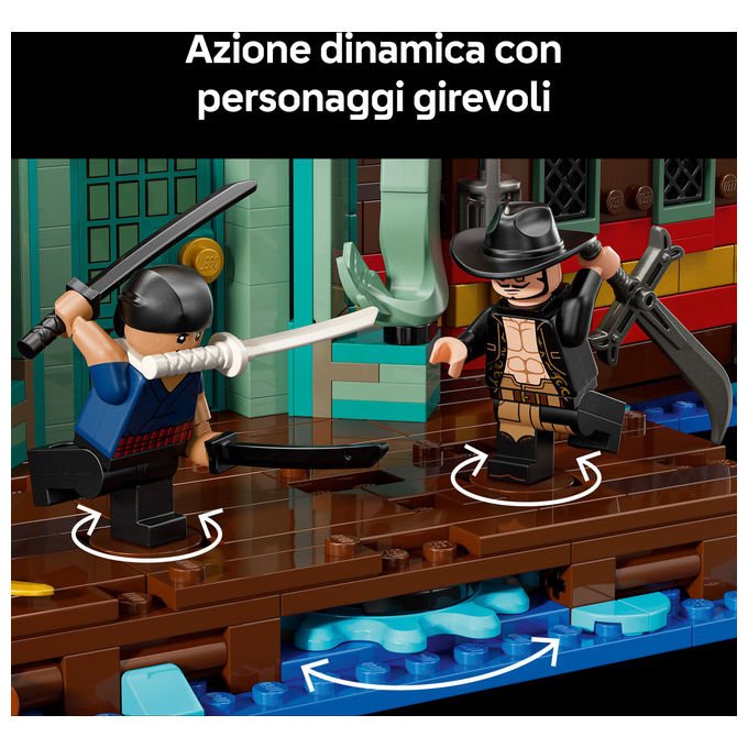 Lego Baratie il Ristorante Galleggiante One Piece 3402 Pezzi