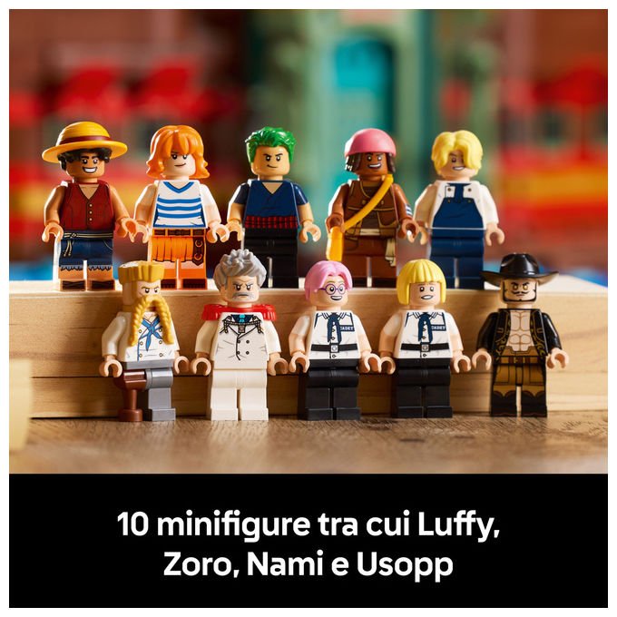 Lego Baratie il Ristorante Galleggiante One Piece 3402 Pezzi
