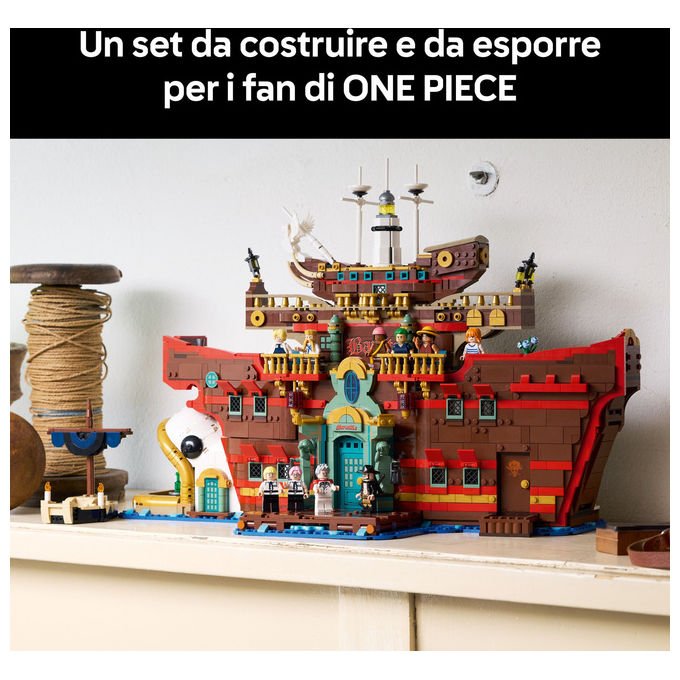 Lego Baratie il Ristorante Galleggiante One Piece 3402 Pezzi