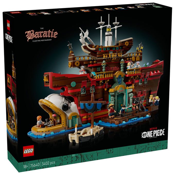 Lego Baratie il Ristorante Galleggiante One Piece 3402 Pezzi
