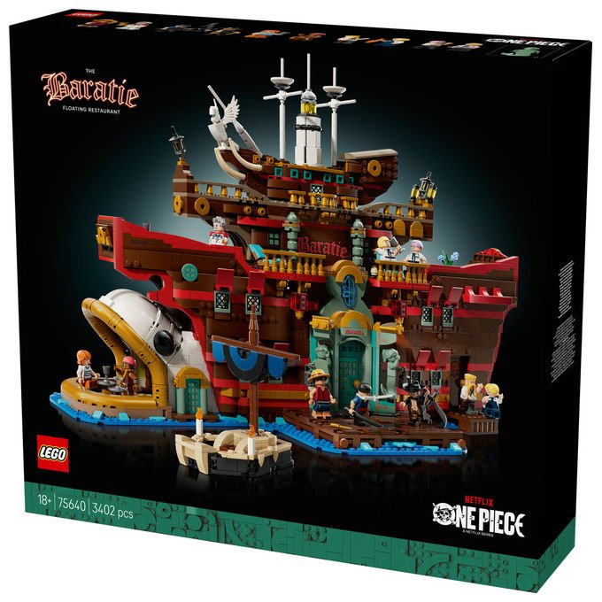 Lego Baratie il Ristorante Galleggiante One Piece 3402 Pezzi