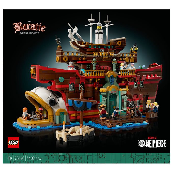 Lego Baratie il Ristorante Galleggiante One Piece 3402 Pezzi