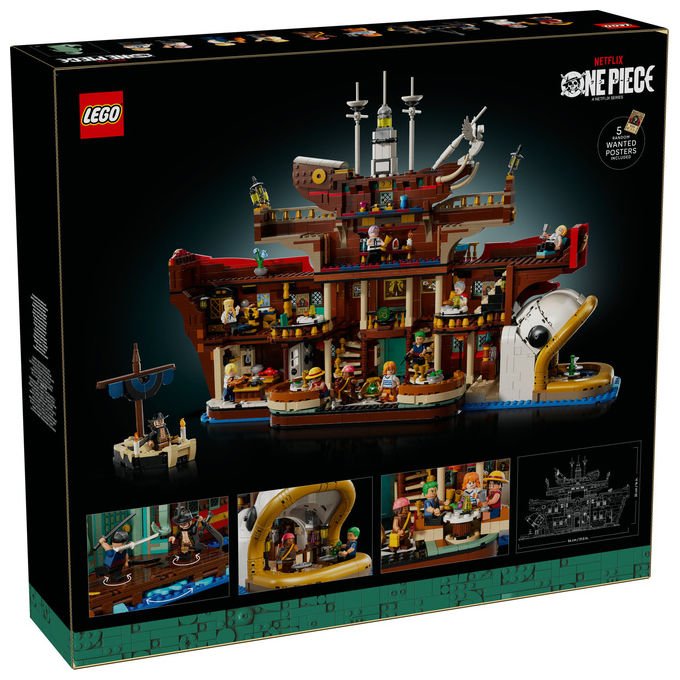 Lego Baratie il Ristorante Galleggiante One Piece 3402 Pezzi