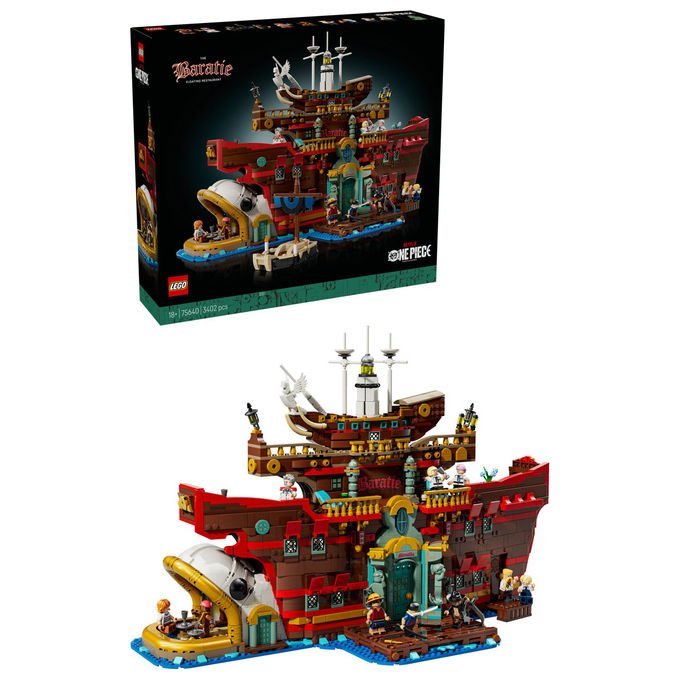 Lego Baratie il Ristorante Galleggiante One Piece 3402 Pezzi