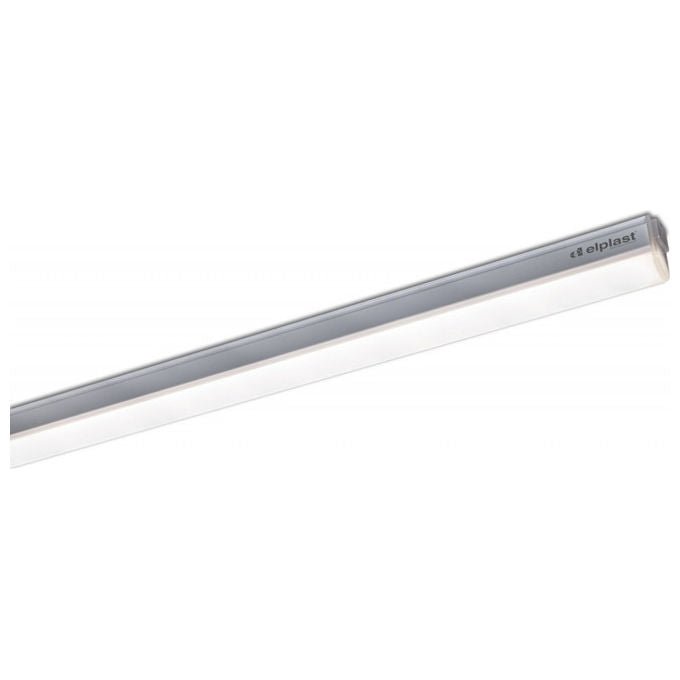 Beghelli Reglette LED CCT 14W 1173mm Con Interruttore Bianco Plastica