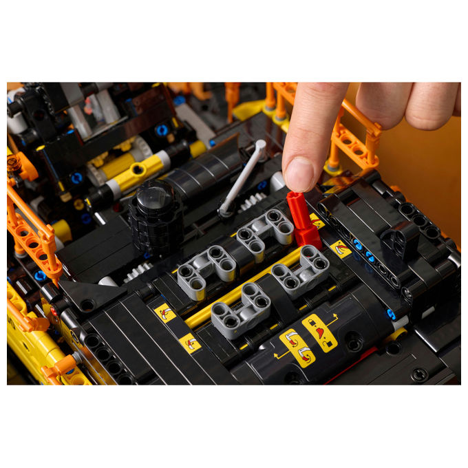 Lego, Escavatore Volvo EC500 Hybrid Technic, Set costruzioni, 2359 pezzi