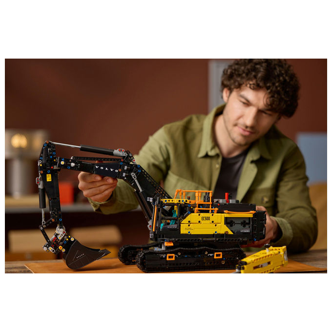 Lego, Escavatore Volvo EC500 Hybrid Technic, Set costruzioni, 2359 pezzi