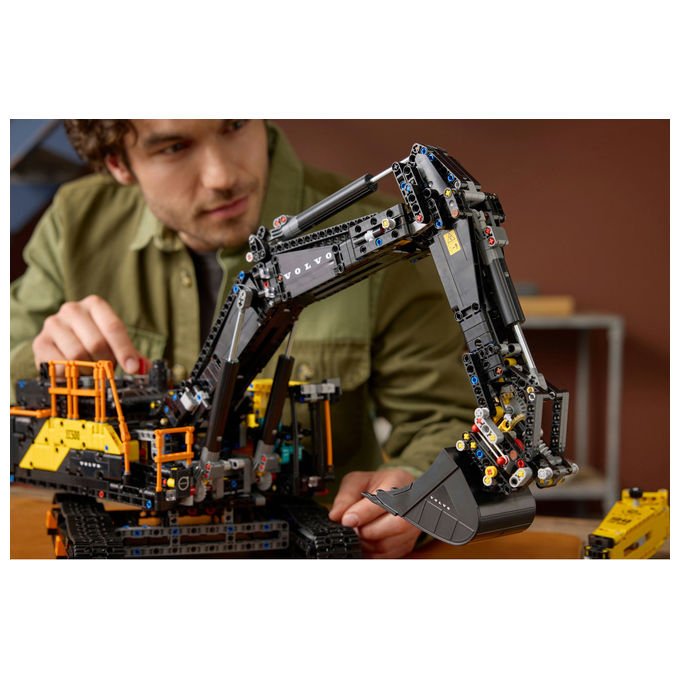 Lego, Escavatore Volvo EC500 Hybrid Technic, Set costruzioni, 2359 pezzi