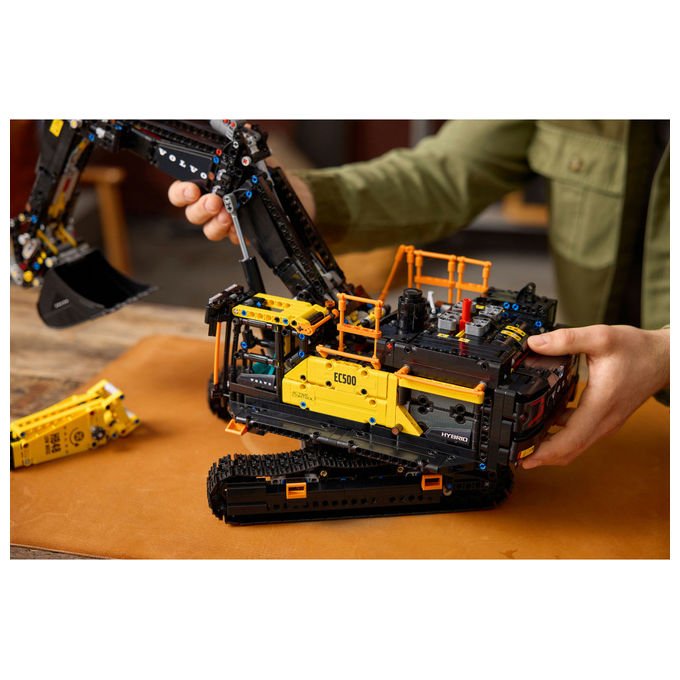 Lego, Escavatore Volvo EC500 Hybrid Technic, Set costruzioni, 2359 pezzi