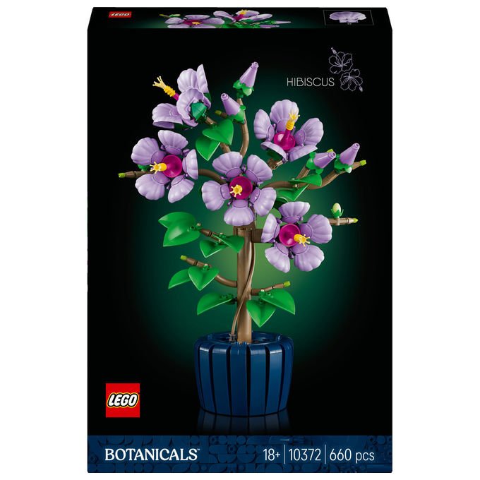 LEGO Ibisco Botanicals Set da Costruzione 10372 660 Pezzi