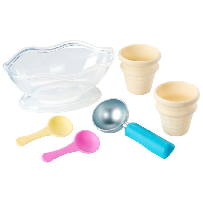 Little Tikes Set Gelato Creative Chefs Gioco di Imitazione Multicolore 17 Accessori