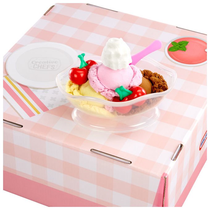Little Tikes Set Gelato Creative Chefs Gioco di Imitazione Multicolore 17 Accessori
