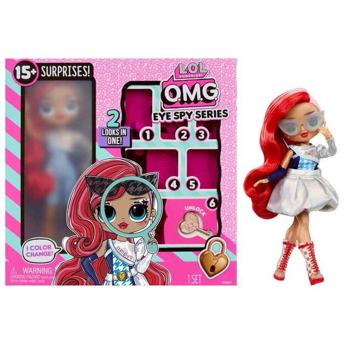 Mga Entertainment Lol Surprise Omg Eye Spy Spy Bambola Alla Moda Interattiva