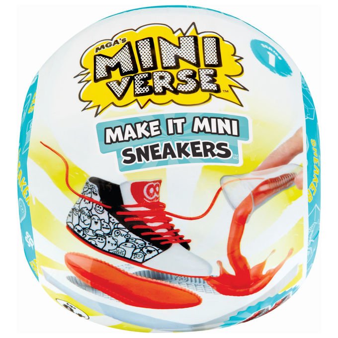 MGA Entertainment Miniverse Make It Mini Sneakers Multicolore +8 Anni