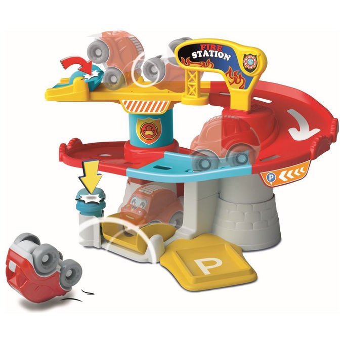 Clementoni Stazione Pompieri Tumbling Cars Baby 18m+