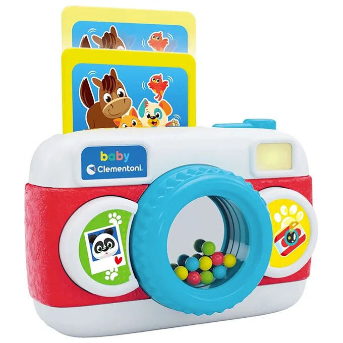 Clementoni Baby Camera New Macchina Fotografica per Neonati con Suoni e Luci