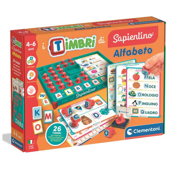 Clementoni Clemmy Gioco da Tavolo Carta da Gioco Educativo