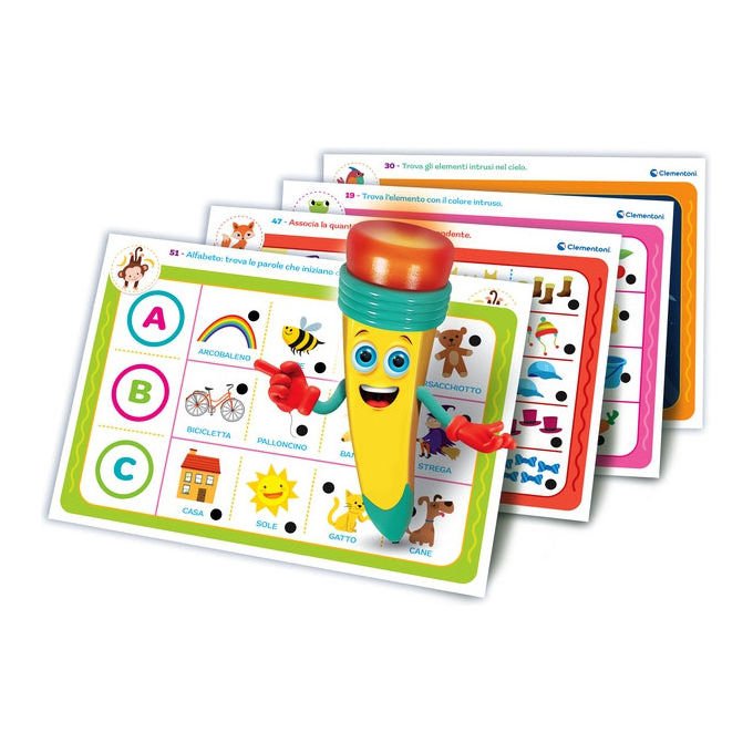 Clementoni Clemmy Gioco Educativo La Penna Parlante 1000 Quiz