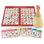 Clementoni Tombola della Smorfia Gioco da Tavolo Numeri in Legno Panariello in Vimini