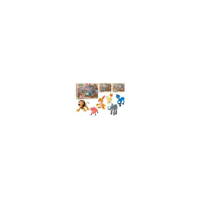 Globo Set 6 Animali Comici Assortiti Animals Mates 4+ Anni