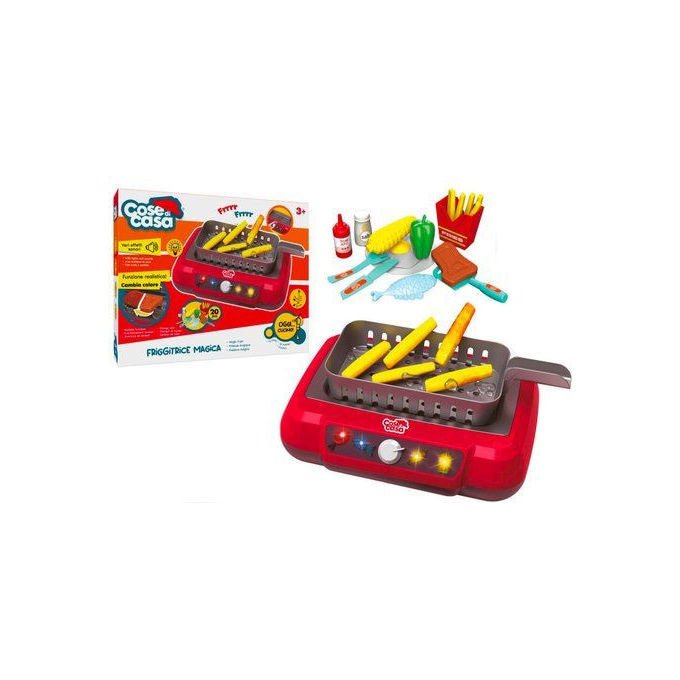 Globo Friggitrice Magica con Accessori Playset Cucina 20 Accessori Inclusi