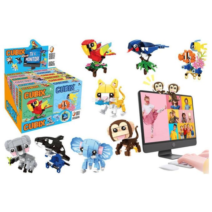 Globo Cubix Animali da Scrivania Costruzioni 7+