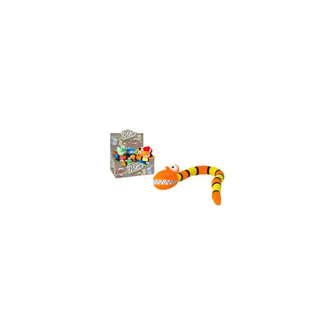 Globo Peluche Serpente 76 cm Assortito 4 colori
