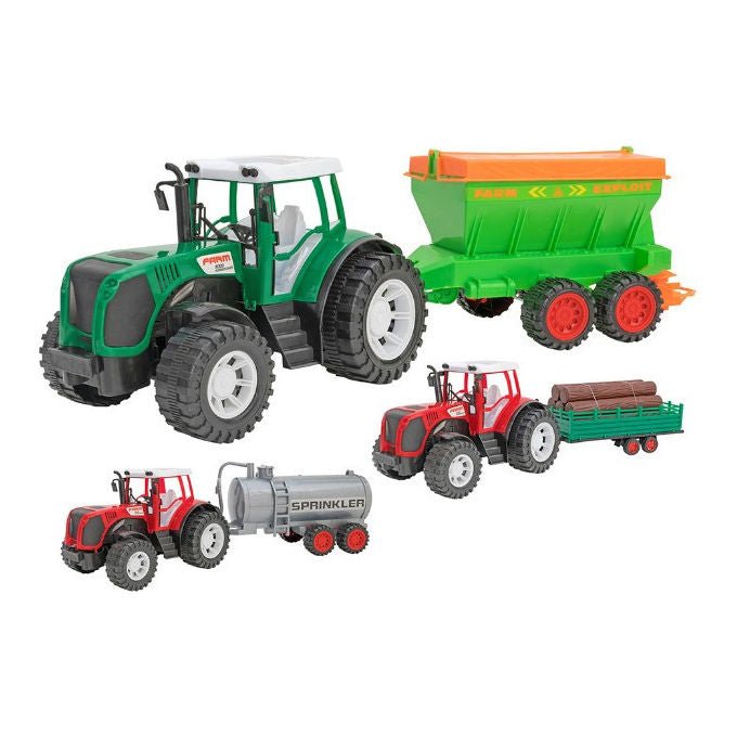 Globo Trattore con Rimorchio Agrifarm a Frizione 36 cm