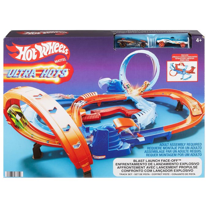 Hot Wheels Action Playset Sfida Turbo Lanci 2 Macchinine 4+ Anni - Yeppon