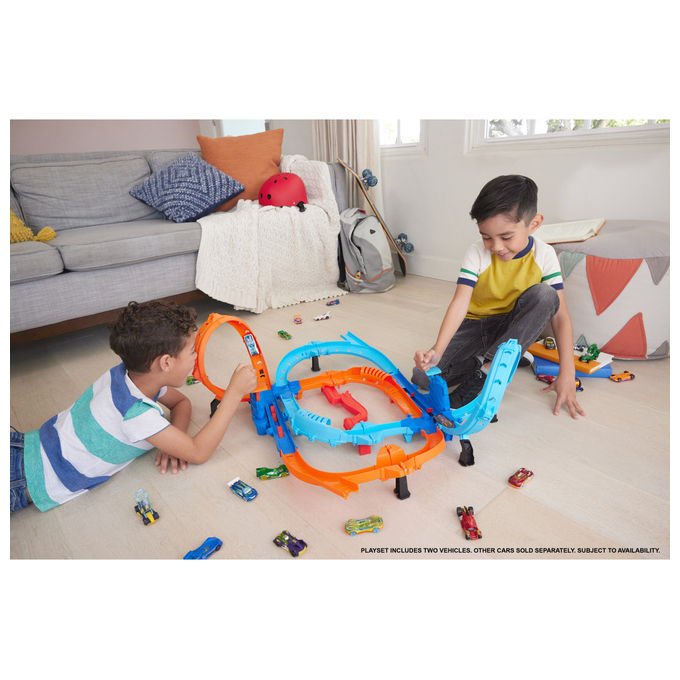 Hot Wheels Action Playset Sfida Turbo Lanci 2 Macchinine 4+ Anni - Yeppon
