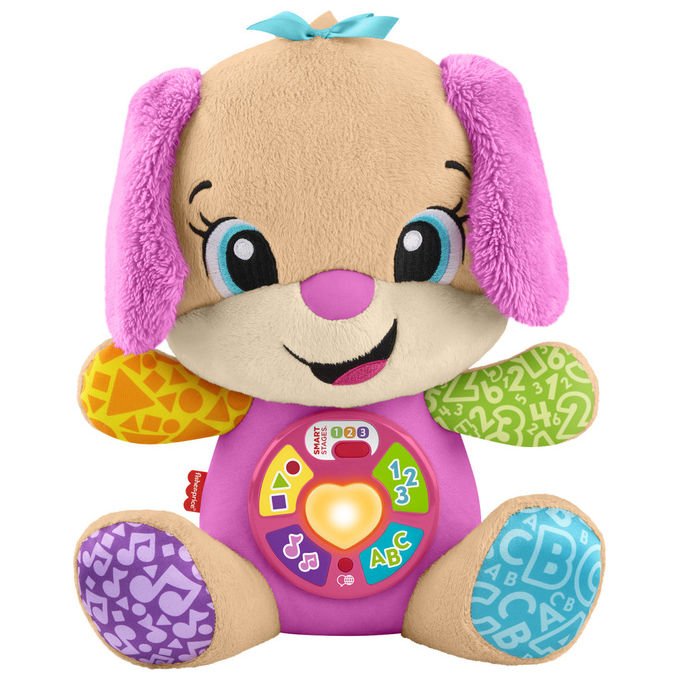 Fisher-Price La Sorellina di Cagnolino Smart Stages Peluche Interattivo