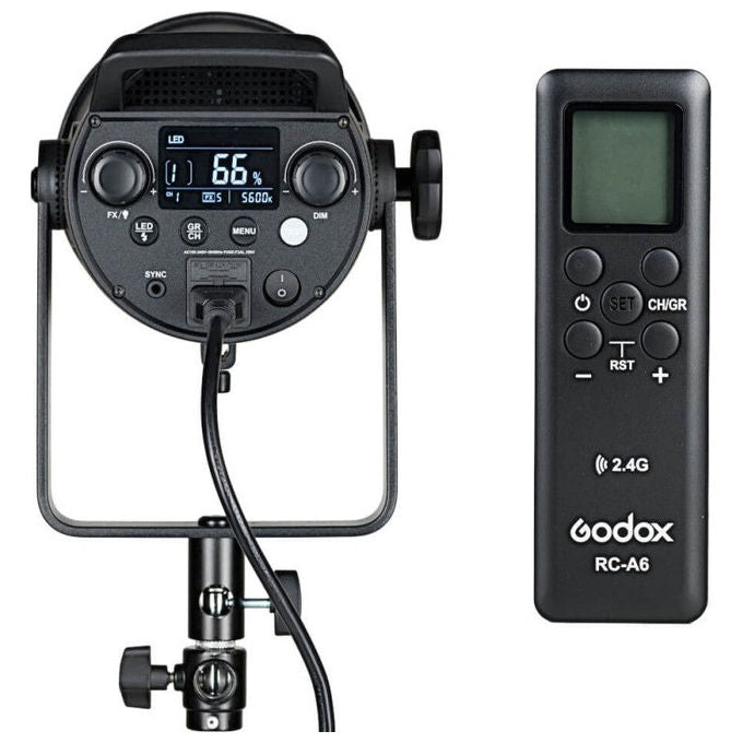 Godox FV150 HSS Flash LED Light Lampada LED 150W 5600K CRI ?96 TLCI ?95 1-8000s colore Nero