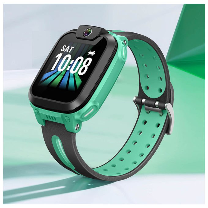 Imoo 6953281008941 Z1 Smartwatch con Telefono 4G Wi-Fi GPS Fotocamera 2 MP Batteria 740 mAh Touch screen 1.3 pollici Risoluzione 240x240 Colore Verde