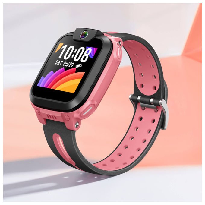 Imoo 6953281008958 Z1 Smartwatch 4G Wi-Fi GPS Touch screen 240 x 240 Pixel colore Grapefruit Red