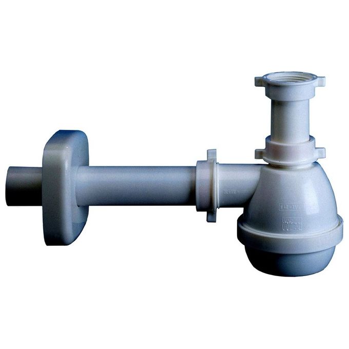 Lira Lira-Sifone Semplice Moplen Senza Piletta X Inox 1333