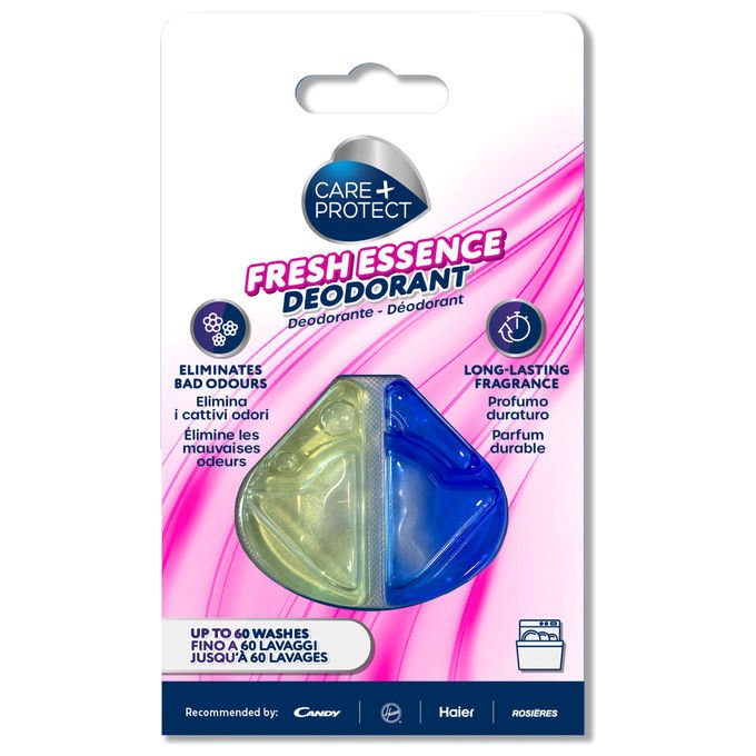 Care + Protect Deodorante Lavastoviglie Gel Fresh Essence Limone 60 Lavaggi