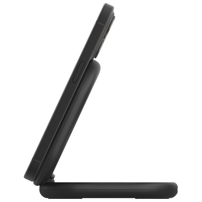 Belkin BoostCharge Caricabatterie Wireless Magnetico Pieghevole Qi2 15W Nero USB