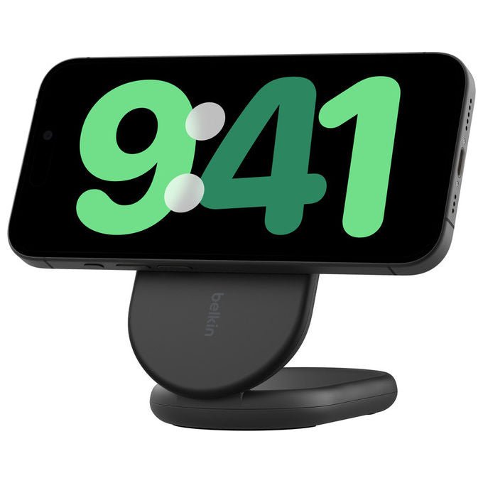 Belkin BoostCharge Caricabatterie Wireless Magnetico Pieghevole Qi2 15W Nero USB