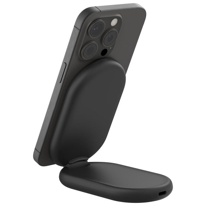Belkin BoostCharge Caricabatterie Wireless Magnetico Pieghevole Qi2 15W Nero USB