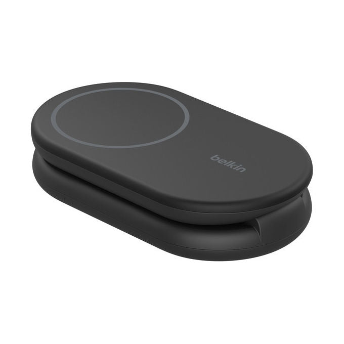 Belkin BoostCharge Caricabatterie Wireless Magnetico Pieghevole Qi2 15W Nero USB