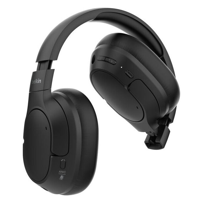 Belkin Cuffie Wireless a Padiglione Bluetooth USB Tipo - C Nero - Yeppon