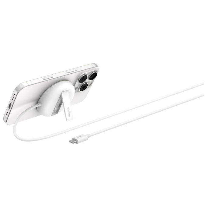 Belkin Caricatore Wireless Qi2 15W Magnetico a Ricarica Rapida Bianco - Yeppon