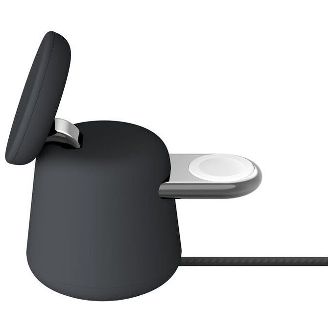 Belkin BoostCharge Pro Caricatore Wireless Rapido 2 in 1 Qi2 15W Antracite