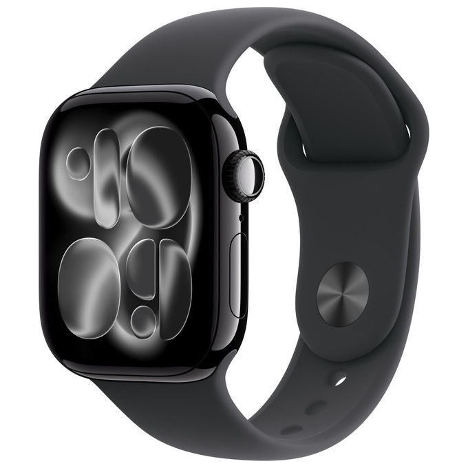 Apple Watch Series 11 GPS Cellular 42mm Cassa Alluminio Jet Black Sport Band Nero