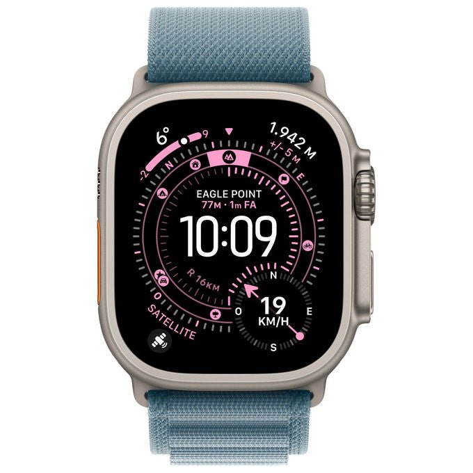 Apple Watch Ultra 3 GPS + Cellular 49mm Cassa Titanio Alpine Loop Blu Chiaro Large - Yeppon