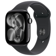 Apple Watch Series 11 GPS + Cellular 46mm Alluminio Jet Black Sport Band Nero M-L